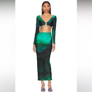 Farai London Olina Set in Turquenite size Small